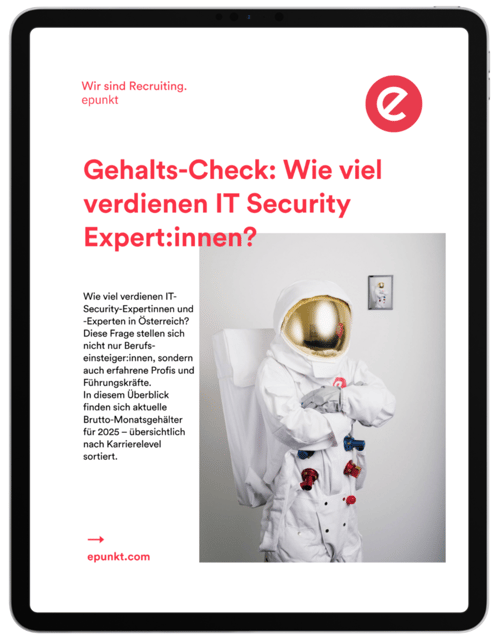 B2B Gehaltsstatistik-IT-Security Titelbildvorlage